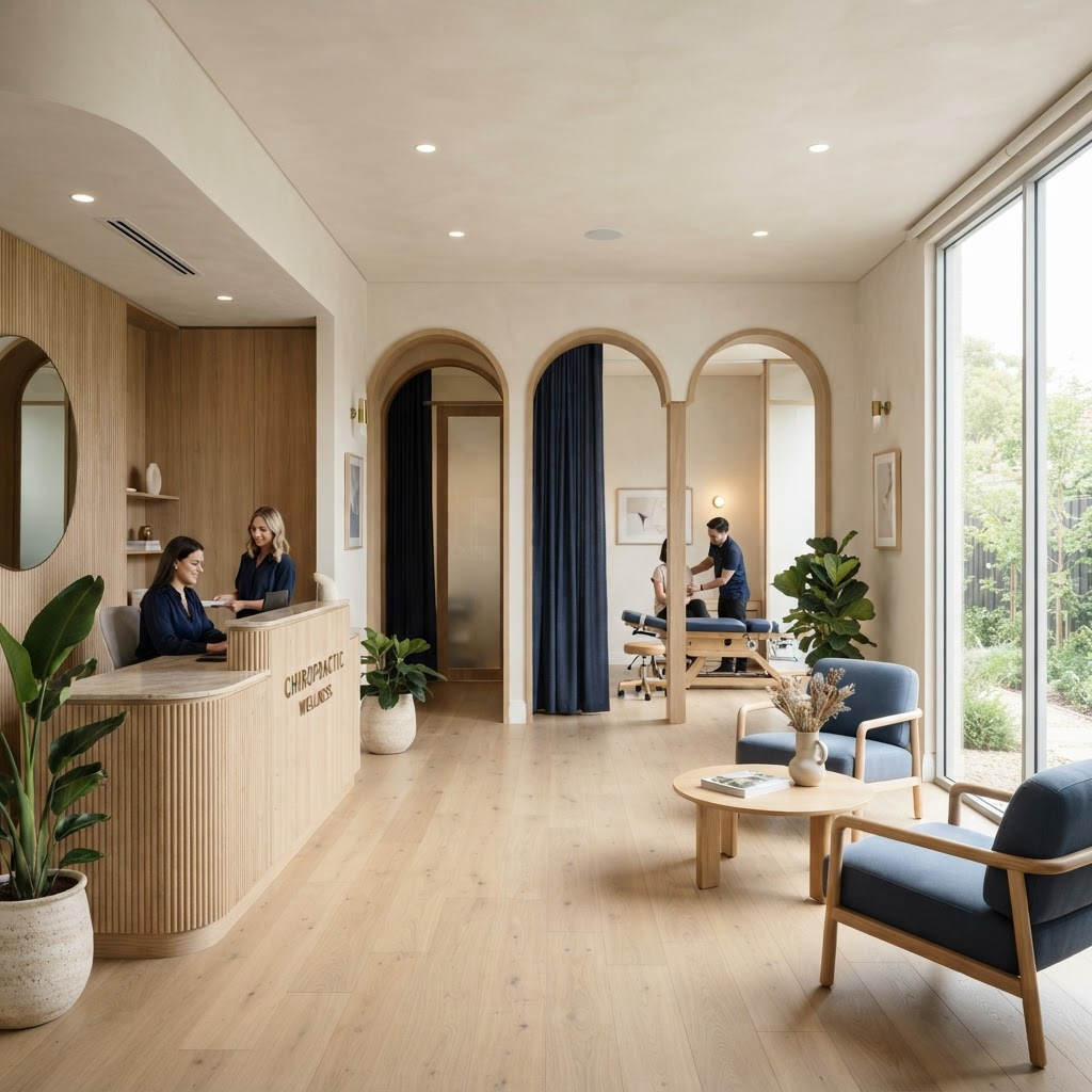 Interior of the Integrated Chiropractic wellness clinic